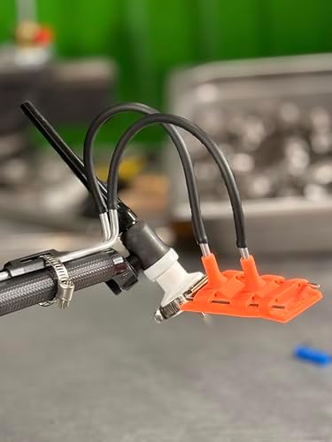 Furick Freddicello (TSFC) TIG Welding Trailing Shield System, Gas Purge System with Swivel Design, Compatible with any cup from Fupa12 up to SSBBW (Yellow)