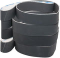 2 x 72 Inch Silicon Carbide Sanding Belts, 8 Pack