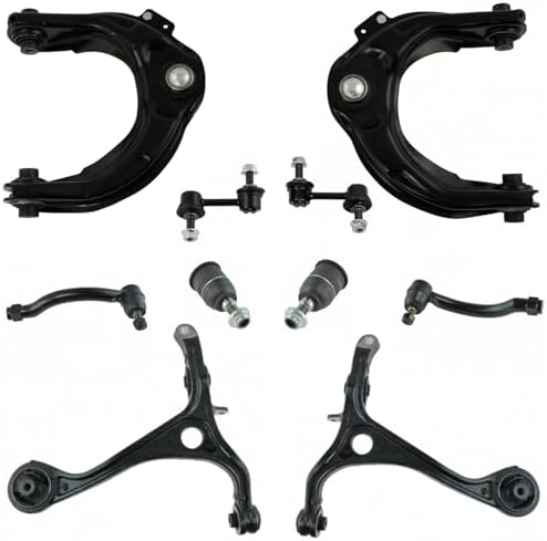 TRQ Front Steering and Suspension Kit Tie Rods Control Arms Ball Joints