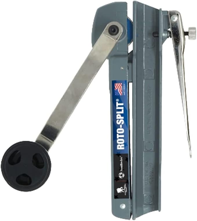 Southwire Rotary Cutter with Lever BX - Cuts & Strips Armored Cable 14/2 to 10/4 - Durable Epoxy-Enameled Body - Blade Storage in Handle - Cuts 3/8" Trade Size Flex