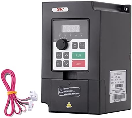 QNK 2.2KW 3HP 220V AC 11A VFD Converter Single to 3 Phase Inverter