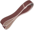 HARFINGTON 2 x 72 Inch Sanding Belts, 6 Pcs 80 Grits Aluminum Oxide