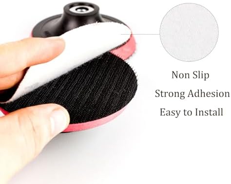 50pcs No Hole Sanding Discs- [ 8 Inch 600 Grit ] Round Hook and Loop Grip Sanding Pads Sheet Sandpaper for Automotive Woodworking Metal Polishing Use| Gold, Aluminum Oxide