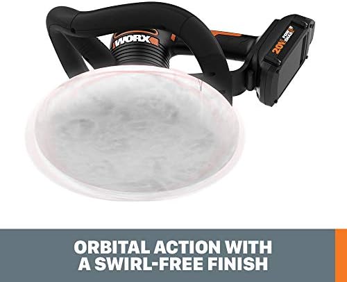 Worx WX092L 20V Power Share Cordless Inflator and WX856L 20V Power Share Orbital Buffer/Polisher