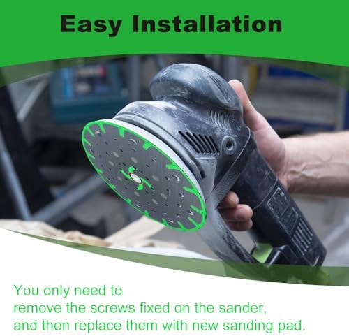 202458 Soft Sanding Pad Replacement for Festool ETS 150 EQ Sander 6 Inch
