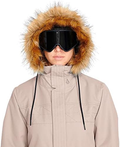 Volcom Women's Fawn Insulated Snowboard Ski Winter Hooded Jacket