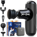 BOB AND BRAD Q2 Mini Massage Gun, Pocket-Sized Deep Tissue Massager Gun, Portable Percussion Muscle Massager Gun, Ultra Small & Quiet Muscle Massage Gun for Muscle Recovery with Carry Case