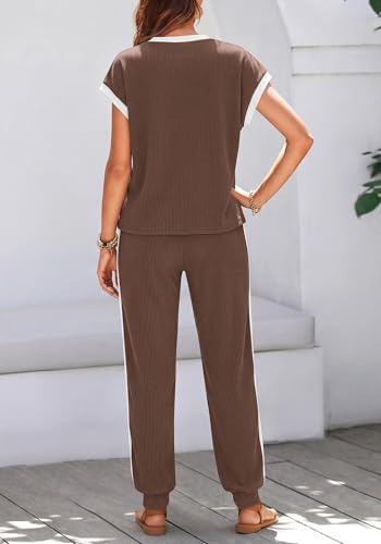 BTFBM 2 Piece Sets For Women Summer Lounge Set Airport Outfits Tracksuit