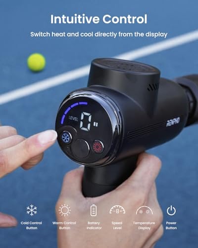 RENPHO Active Thermacool 2 Massage Gun with Intuitive Heat and Cold Control