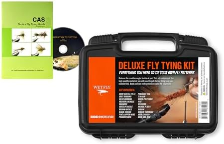 WETFLY Deluxe Fly Tying Vise & Tools Kit