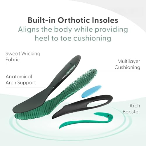 Orthofeet Quartz Orthopedic Women Slip on Work Boots