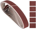 15 Pcs Sanding Belts 1 x 42 Inch 80/120/150/240/400 Grit