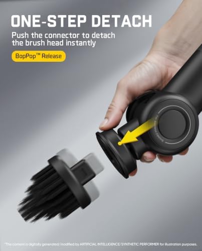 Fanttik Flip G9 Pro Electric Scrubber, VoltiPulse Motor, for Bathroom