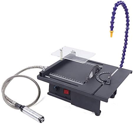 Gem Faceting Machine, 1850W Multifunctional Jade Carving Machine, Jade Table Grinder, Small Grinding And Cutting Machine, Micro Table Saw Polishing Tool (Grey)