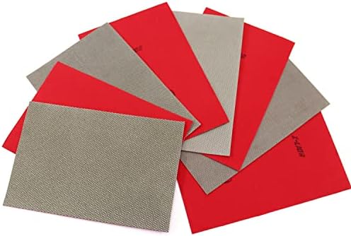 Z-Lion Diamond Electroplated Abrasive Paper Sheets Diamond Sandpaper for Grinding Stone Glass Ceramic Diamond Tool(4 Pcs/lot)