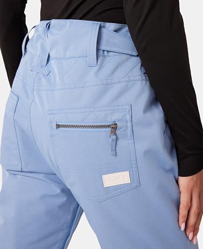 Roxy Women's Nadia Ski Pant – 10K Waterproof, Insulated, PFAS-Free, Adjustable Waist & Snow Gaiters