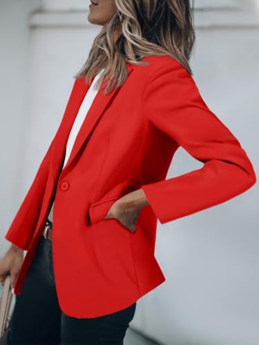 Cicy Bell Womens Casual Blazers Long Sleeve Work Office Suit Jackets Blazer