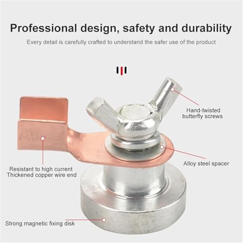 Welding Magnetic Grounding Clamp Support Ground Tool Device Versatile 1Pcs(StyleC S and L)