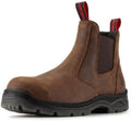 SUREWAY Men's Slip On Fire & Safety Work Boots Composite/Soft Toe