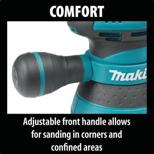 Makita BO5041R 3.0 Amp Variable Speed 5 in. Random Orbit Sander (Renewed)