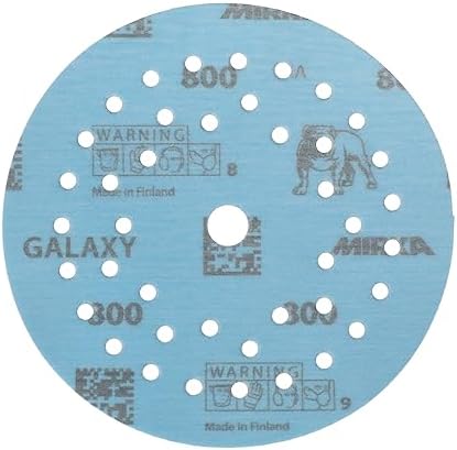 Mirka Galaxy Multifit Sandpaper 5 inch Grit 800 50 Discs
