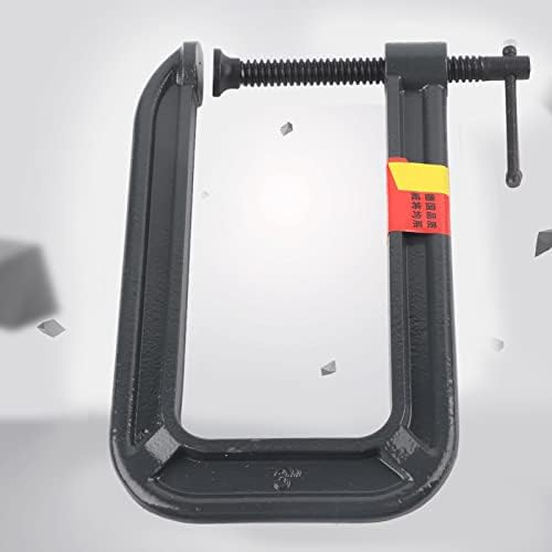 C Clamp, Steel Woodworking Clamp, Heavy Duty C Clamp, Carpentry Clamping Tool, Carpentry Clamping Device for Woodworking Metalworking (Clamping thickness 70*depth 180mm)