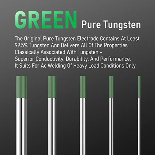 YESWELDER TIG Welding Tungsten Electrode Pure Tungsten