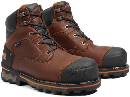 Timberland PRO Men's Boondock 6" Composite Safety Toe Insulated Waterproof Industrial Work Boot