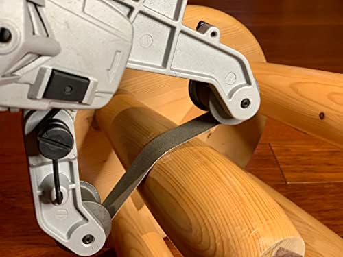Aidelife Tube Belt Sander Attachment,Pipe Tube Adapter Suitable for US 5/8-11 Thread,Stainless Steel,Metal,Polishing,Sanding 760x40mm