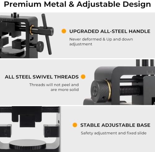 Heavy Duty Universal Sight Pusher Tool, Glock Sight Tool for Removing and Adjusting Front and Rear Sights on Glocks 19/43