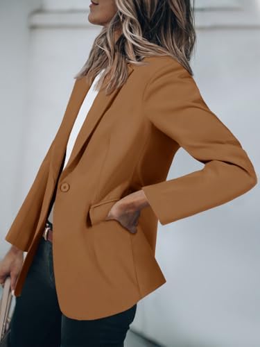Cicy Bell Womens Casual Blazers Long Sleeve Work Office Suit Jackets Blazer