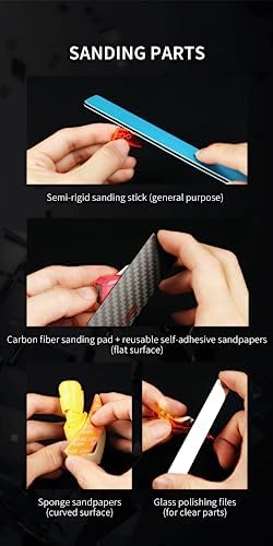 DSPIAE Departure Tool Combo Set – Precision Hobby Tools for Model Building, Gunpla, Crafting, and DIY Projects