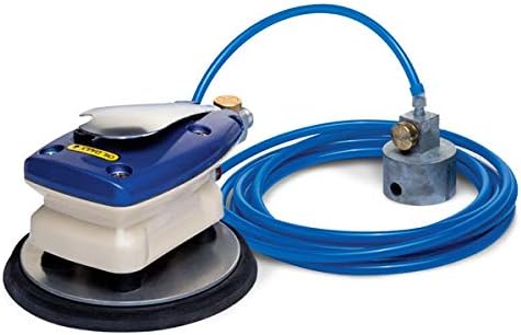 Eastwood 5 in. Wet Jitterbug Block Sander Air Pneumatic Orbital with Water Hose Hook and Loop Machine