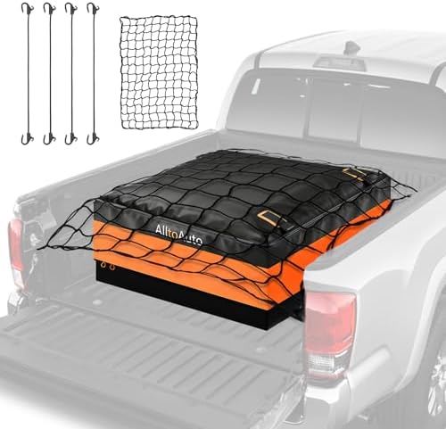 26 Cubic Feet Truck Bed Cargo Bag, Waterproof with Heavy Duty PVC