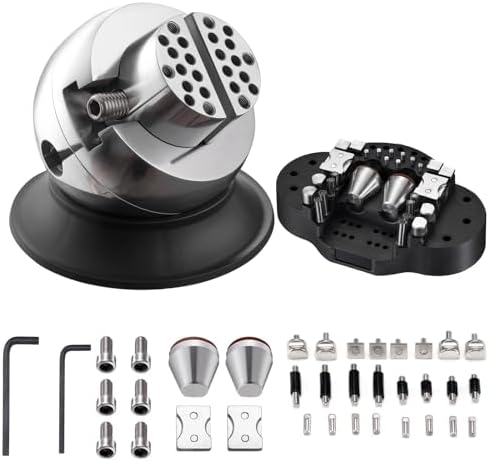 DZQ Jewelers Microscope with Ball Vise 7X-45X Micro Inlaid Mirror