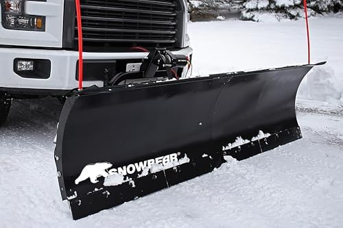 DK2 Universal 84-Inch x 22-Inch Hitch-Mounted Winch-Driven Snowplow Kit