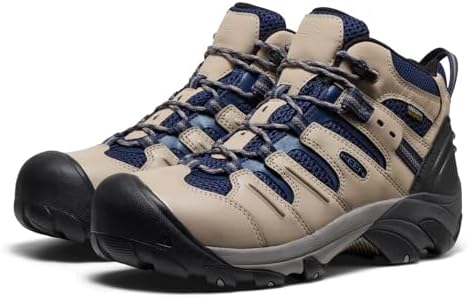 KEEN Utility Men's Lansing Mid Height Steel Toe Waterproof Work Boots