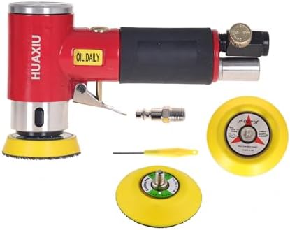 Mini Orbital Sander, High Speed Air Polisher for Auto Body Work & Detailing