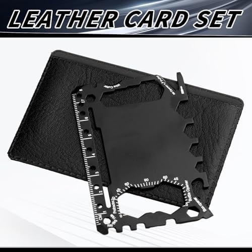 Cholemy 36 Pcs Credit Card Wallet Multitool 46 in 1