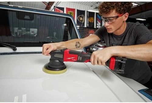 2684-20 Cordless Polisher for Milwaukee M18 FUEL 18V 15mm Random Orbital Polisher - Bare Tool