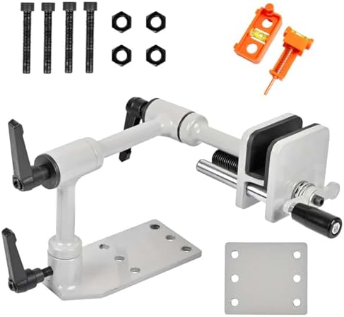 Bow Vise for Compound Bows - Bow Vice 360° Universal Adjustment Cross Bow Making Tool Compound Bow Press Recurve Bow Level Kit Archery Building Accessories for Arrow Rest