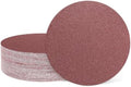 HARFINGTON 15 Pcs 5 Inch Sanding Disc 60 Grit Red Aluminum Oxide