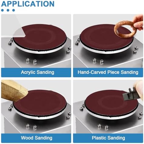 4 Inch Mini Electric Disc Sander 6000 RPM, Small Hobby Sanding Disc Machine