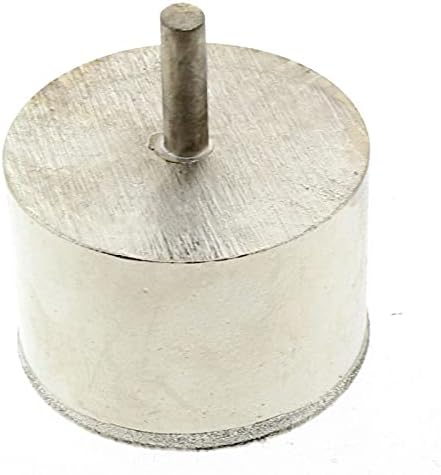 1pc 20-50mm 3/4"-2" Grit 80 Diamond Mounted Point SPHERICAL CONCAVE Head Grinding Bit Jade Carving Tools Sculpturing Bead Stone Gems,Diameter 25mm