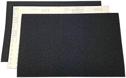 12 x 18 Sandpaper Sheets Silicon Carbide Heavy Duty Paper (10 pack, 60 grit)