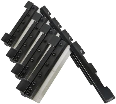 KAKA INDUSTRIAL Vise Mount Metal Brake Bender,8-Inch(200mm) Magnetic Vise for 14Ga. (2mm) Steel & 1/8" Aluminum, Quick-Release for DIY Metalworking & Small Box Fabrication BDS-8 (Pack of 4)