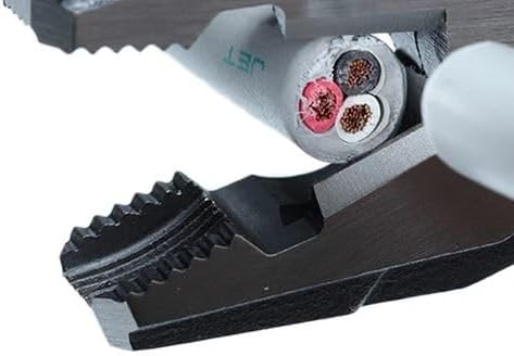 VAMPLIERS 5-Piece Screw Extractor Pliers Set. High Carbon Steel Stripped Screw Removal Tools. Made in Japan: 8" Linesman Pliers, 7.5" Long Nose, 7" Slip-Joint, 6.25" & 5" ESD Safe Grip Pliers.