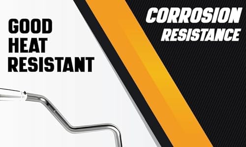 Northeastern Exhaust | Stainless Steel Resonator Pipe, Muffler Exhaust System Kit Compatible for Toyota RAV4 2013-2018 2.5L | Free Clamps, Gaskets, and Spring Bolt Kit Included