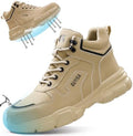 Steel Toe Shoes for Men Puncture Resistant Mens Safety Work Shoes