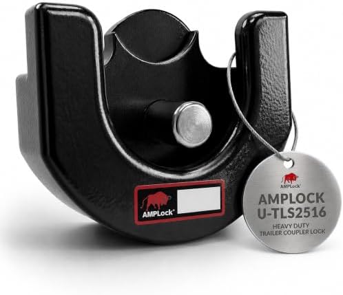 AMPLock 2-5/16'' Standard/Flat Lip Design Hitch Lock - U-TLS2516